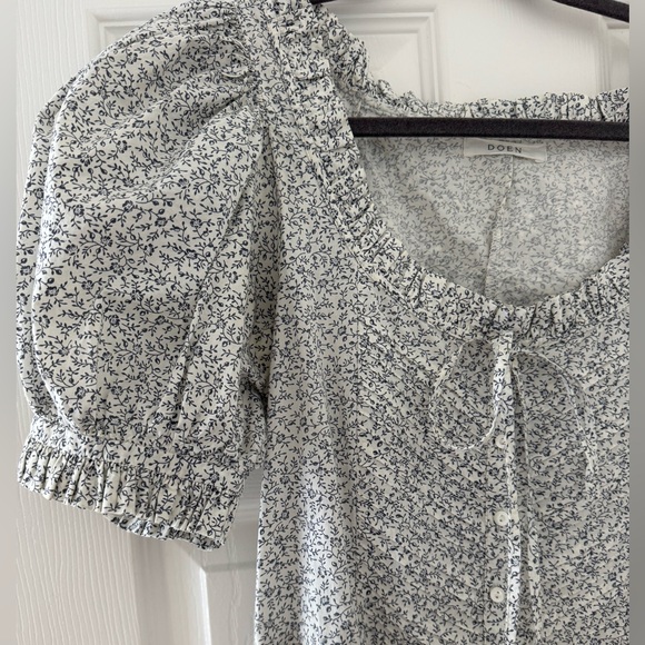 Doen Trail Dress in Cream Cottage Size S - Picture 3 of 3